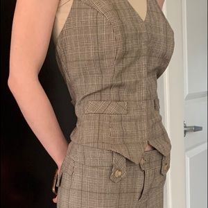 Sexy vest and pants Le Chateau size 1/2